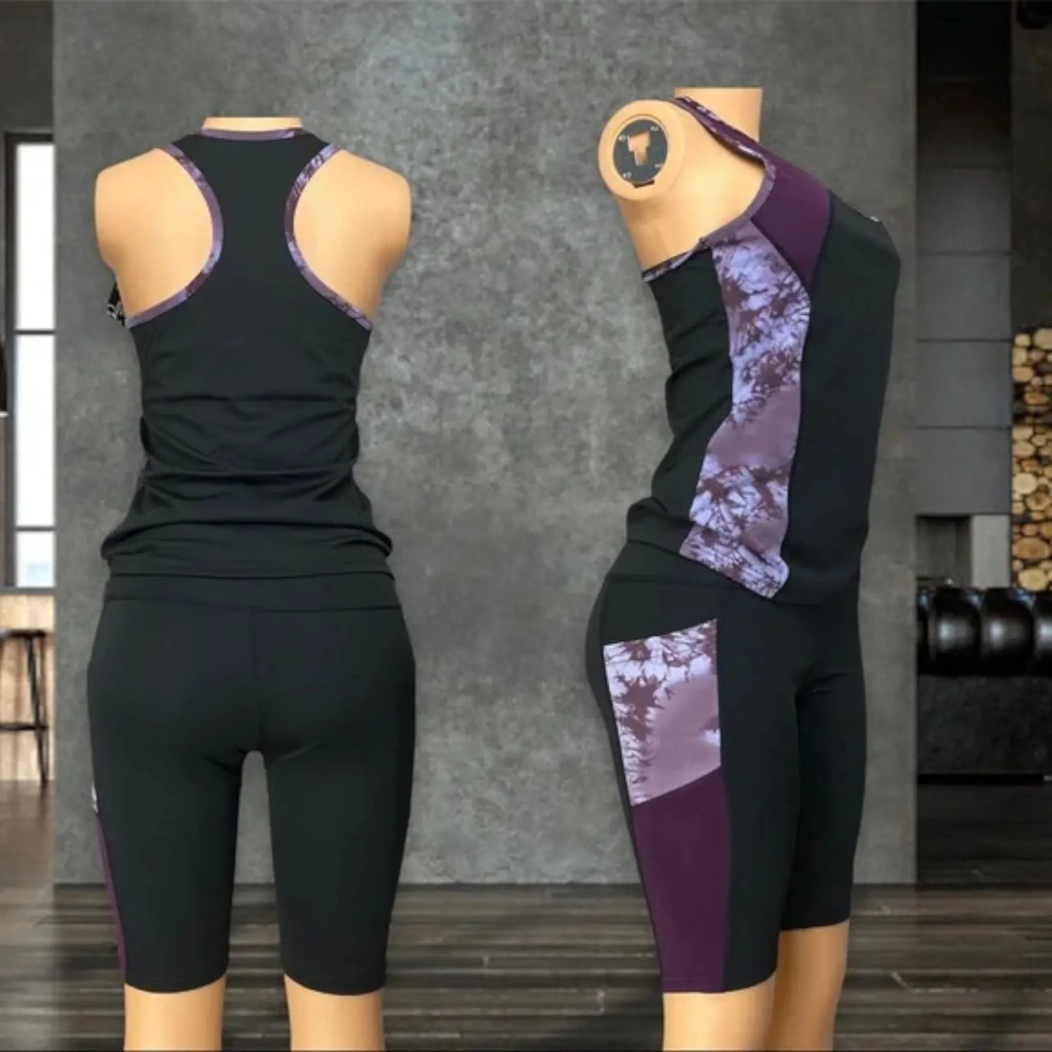 Women's Yoga, Workout, Gym, Running, jogging top & shorts set
