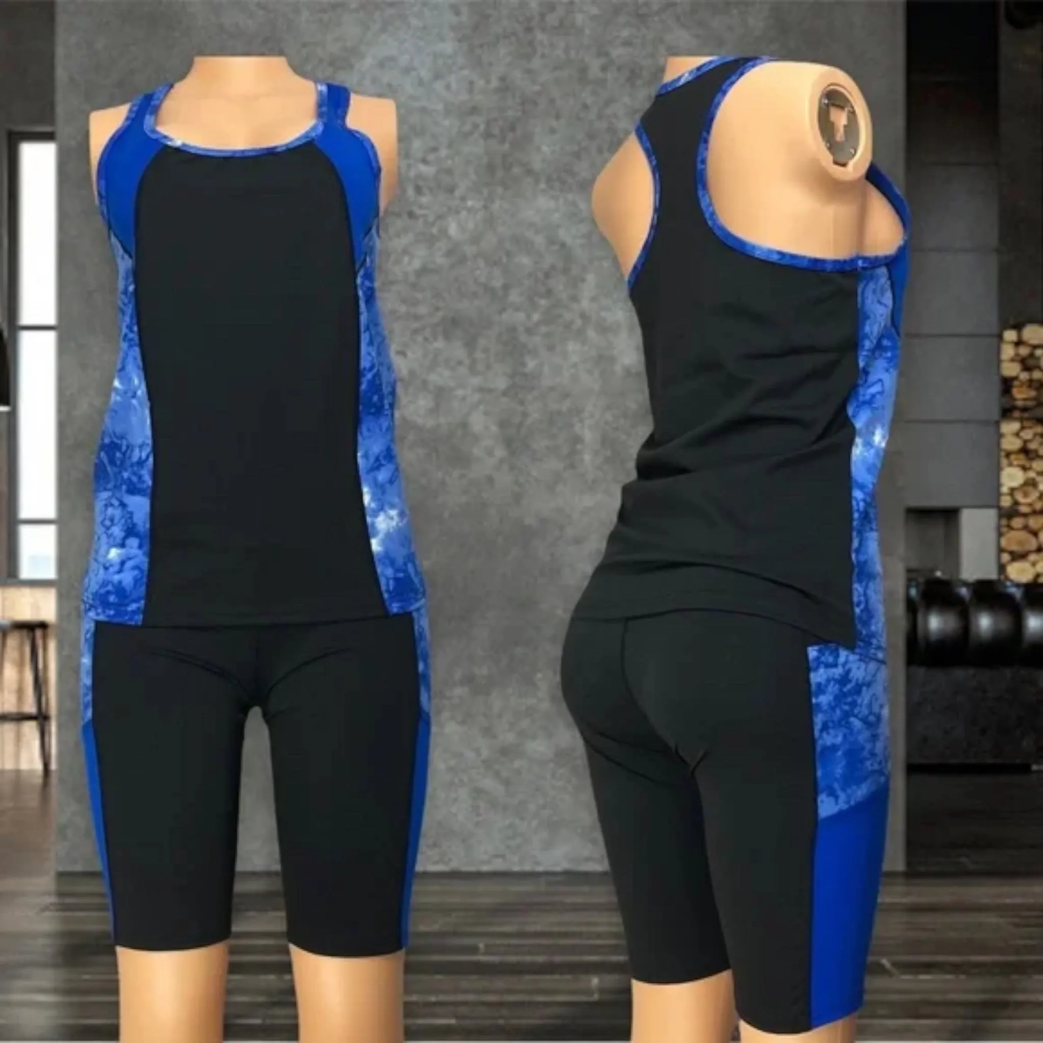 Women's Yoga, Workout, Gym, Running, jogging top & shorts set
