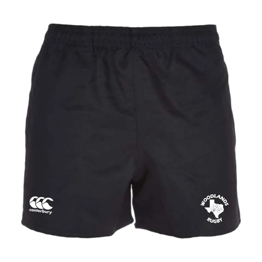 Woodlands Rugby Professional Polyester Rugby Short by Canterbury