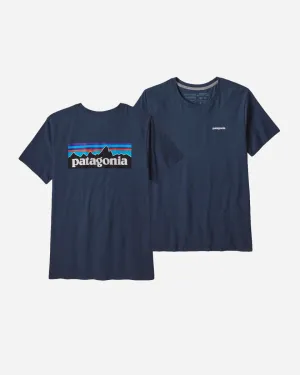 W's P-6 Logo Organic Crew - New Navy