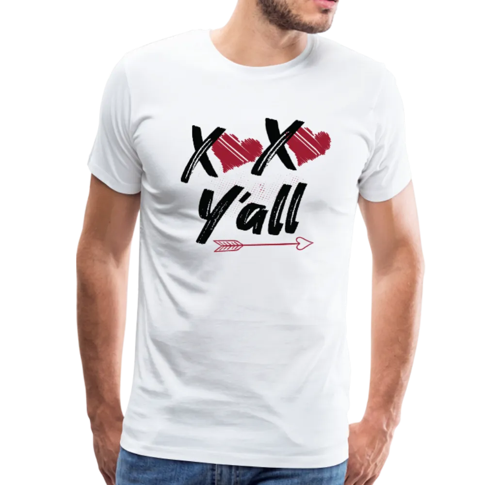 XOXO Y'all Valentines Day Men's Premium T-Shirt (CK1682U)
