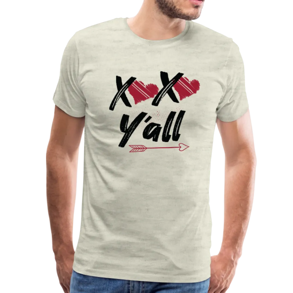XOXO Y'all Valentines Day Men's Premium T-Shirt (CK1682U)