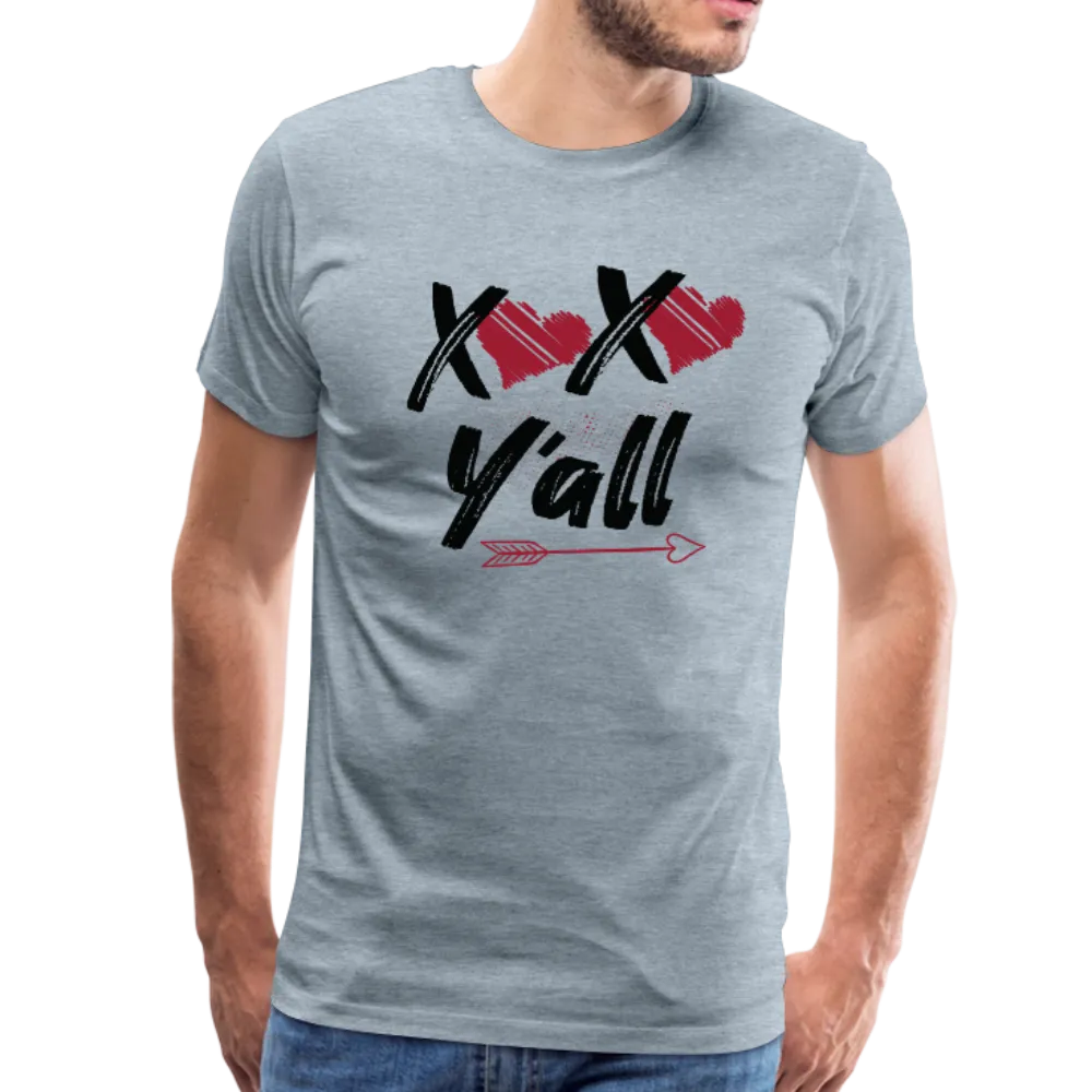 XOXO Y'all Valentines Day Men's Premium T-Shirt (CK1682U)