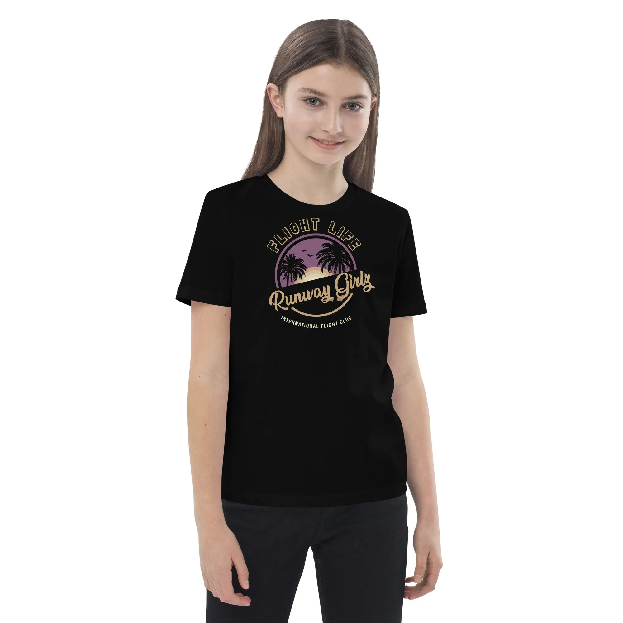 Youth Flight Life Sunset Tee