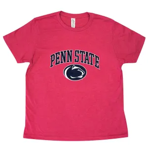Youth Penn State over Lion Head T-Shirt