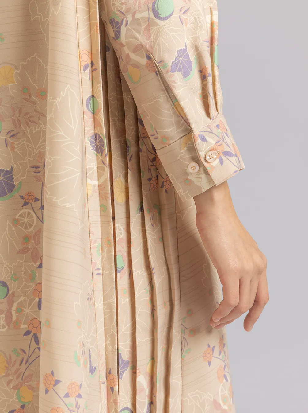 ZIA DRESS LIGHT CREAM