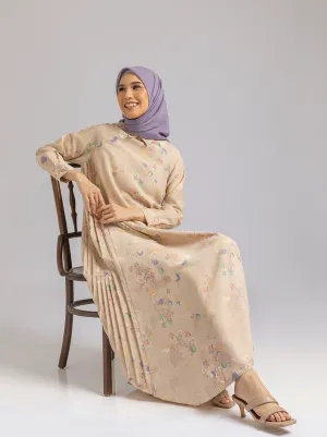 ZIA DRESS LIGHT CREAM