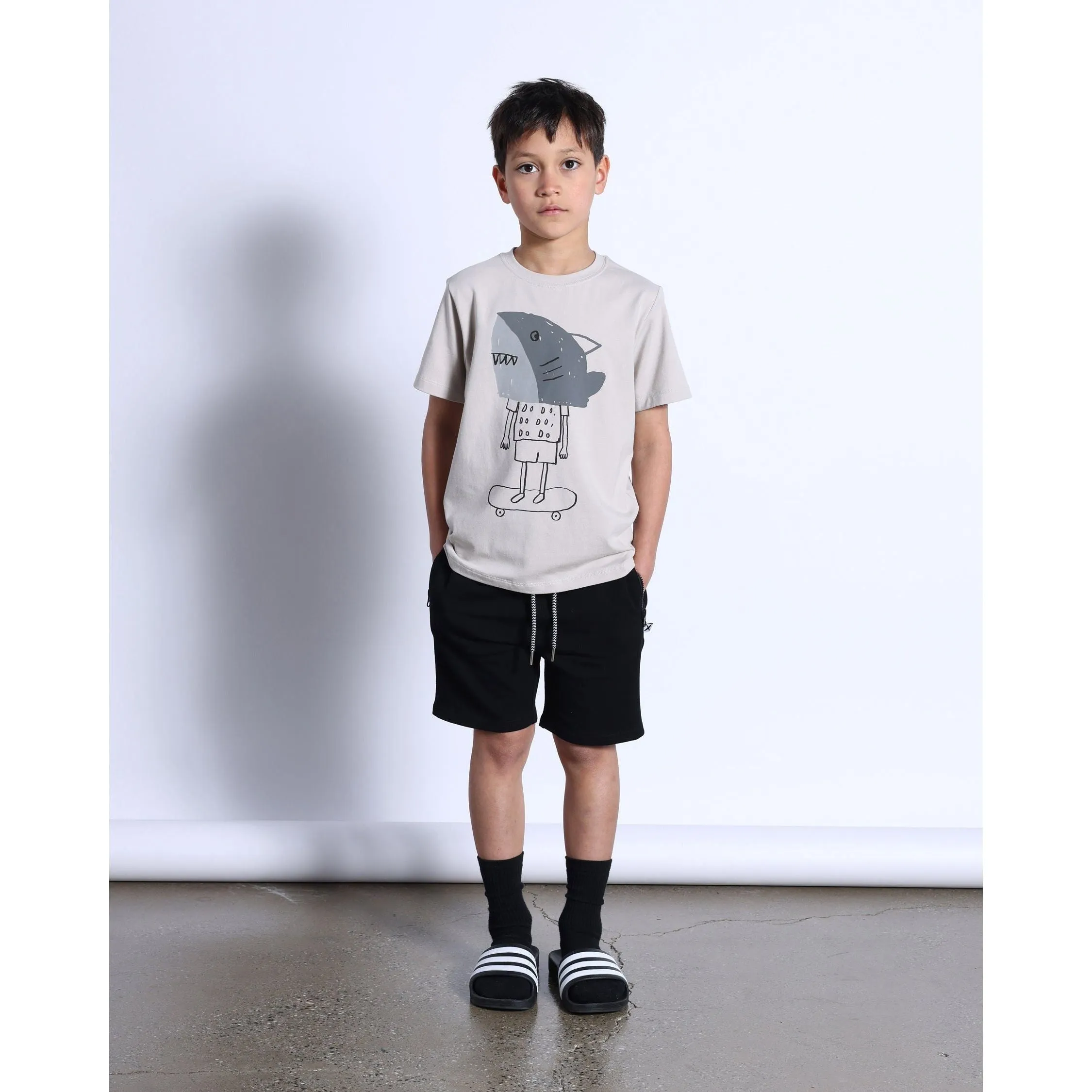 Zipped Short- Black
