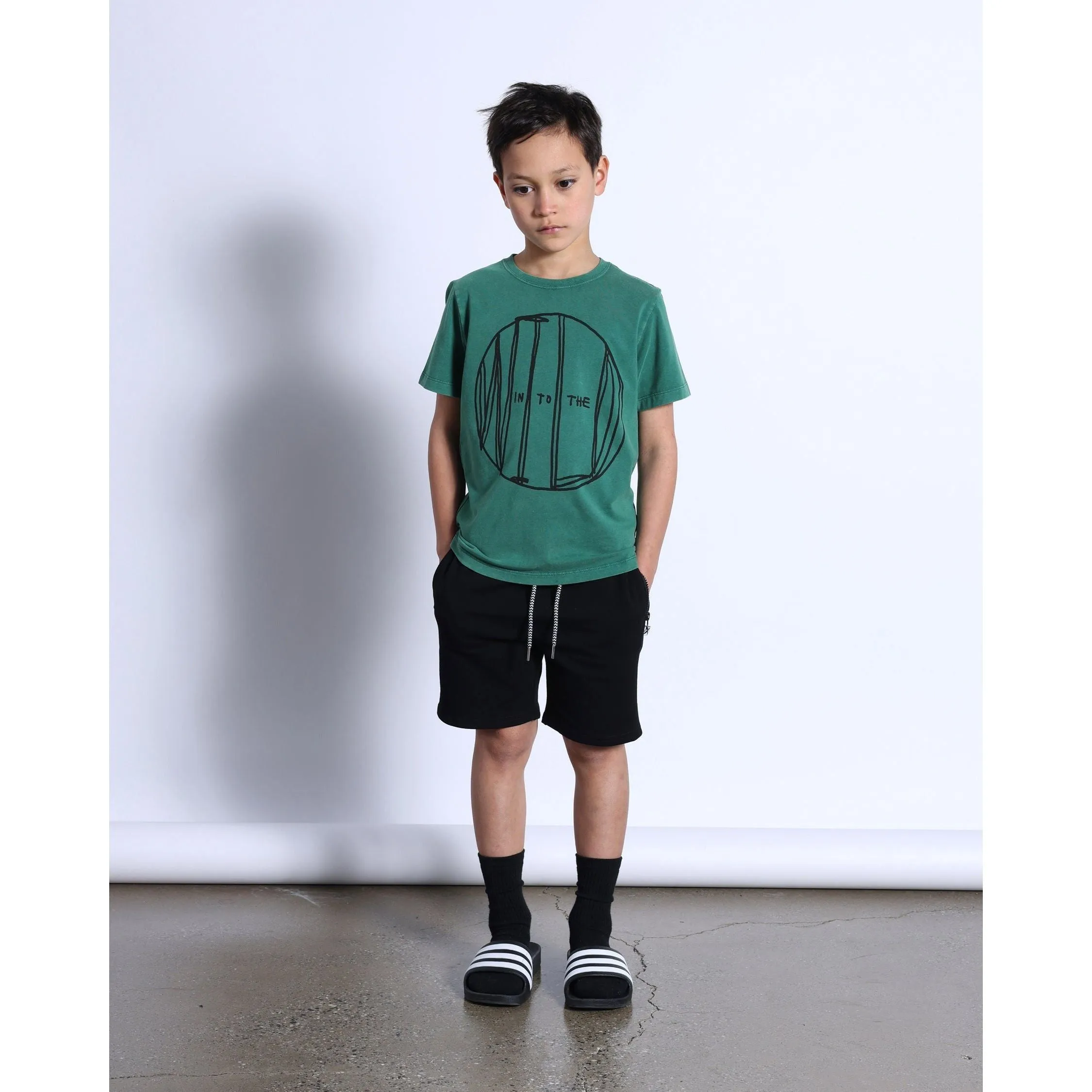 Zipped Short- Black
