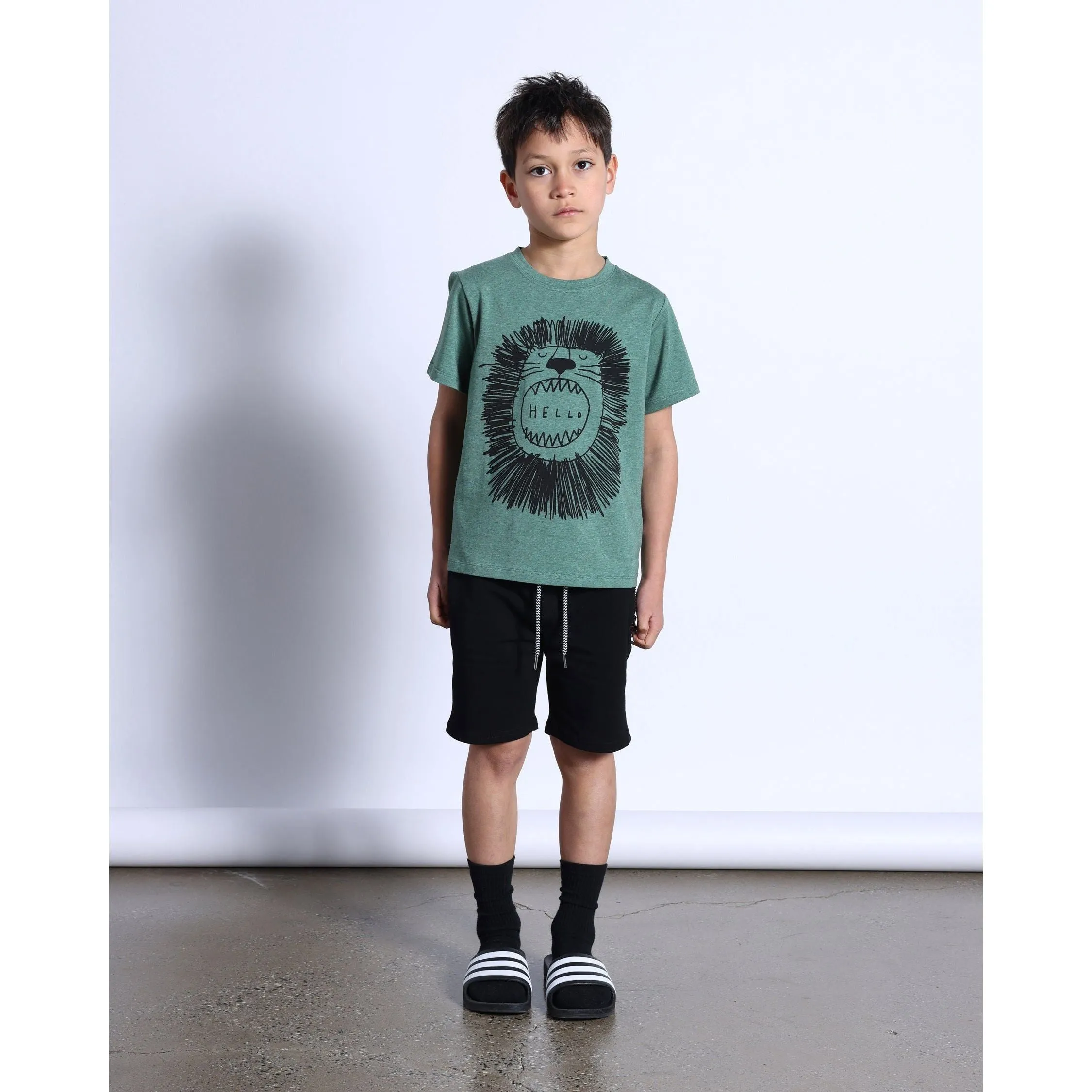 Zipped Short- Black