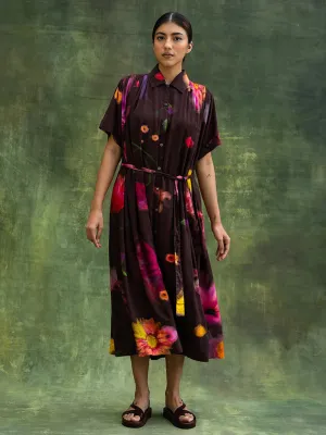 Zora Brown Dress