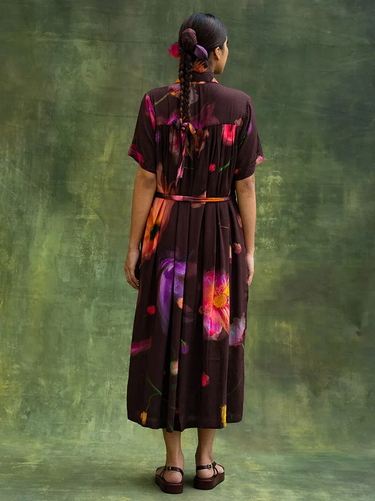 Zora Brown Dress
