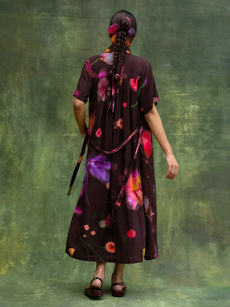 Zora Brown Dress
